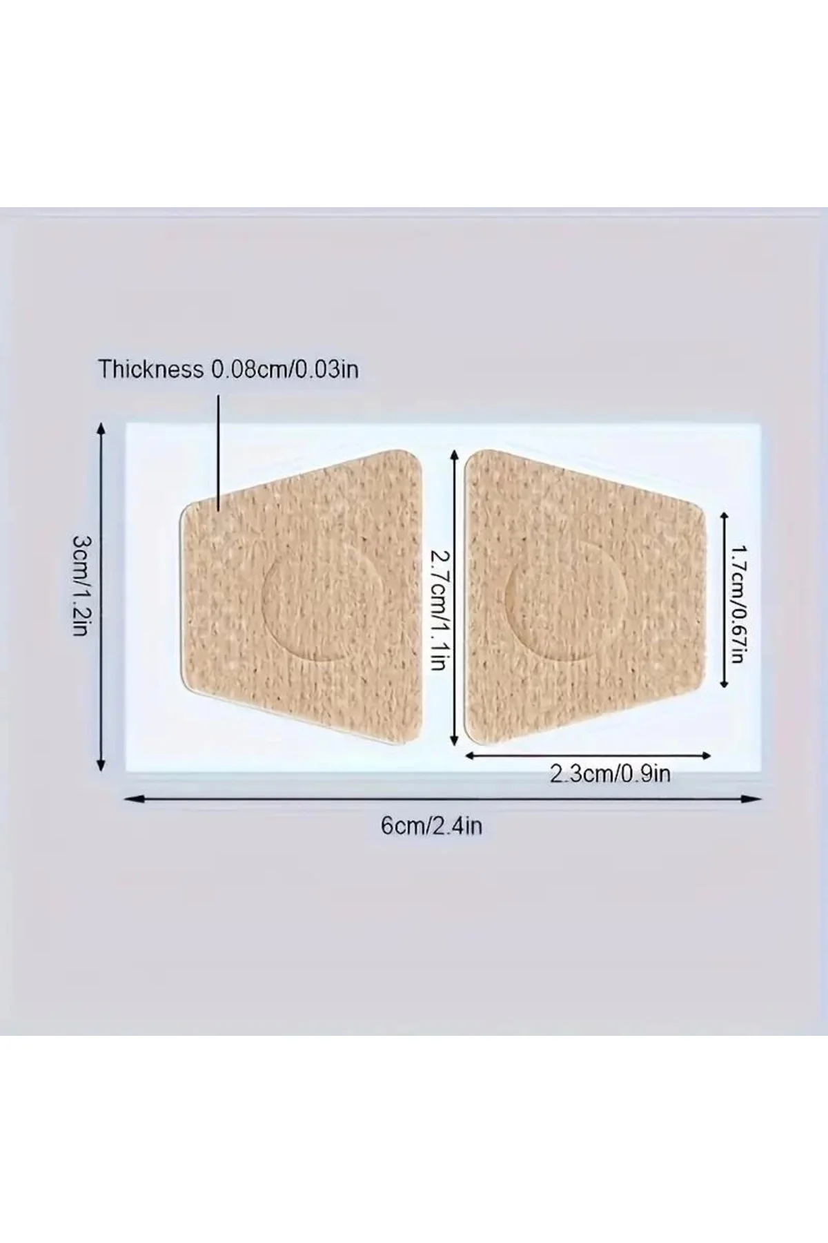Kolay Uygulanabilir Ayak Tırnağı Onarım Yaması - Lisinya