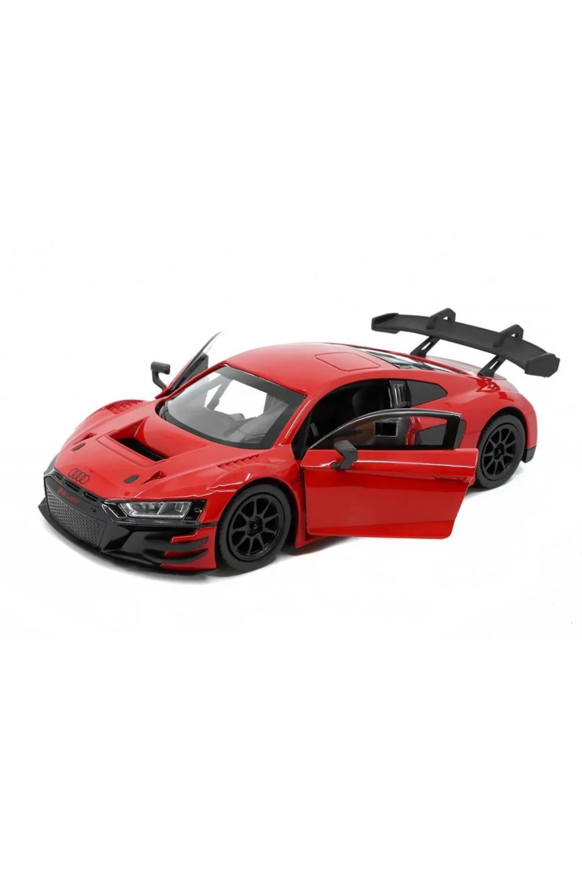 Koleksiyon 1 / 24 Audi R8 Lms Gt3 Kırmızı Model Metal Araba