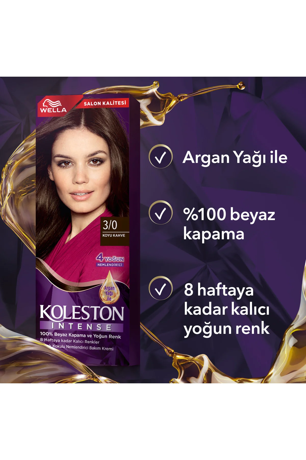 Koleston Intense 3/0 Koyu Kahve Saç Boyası