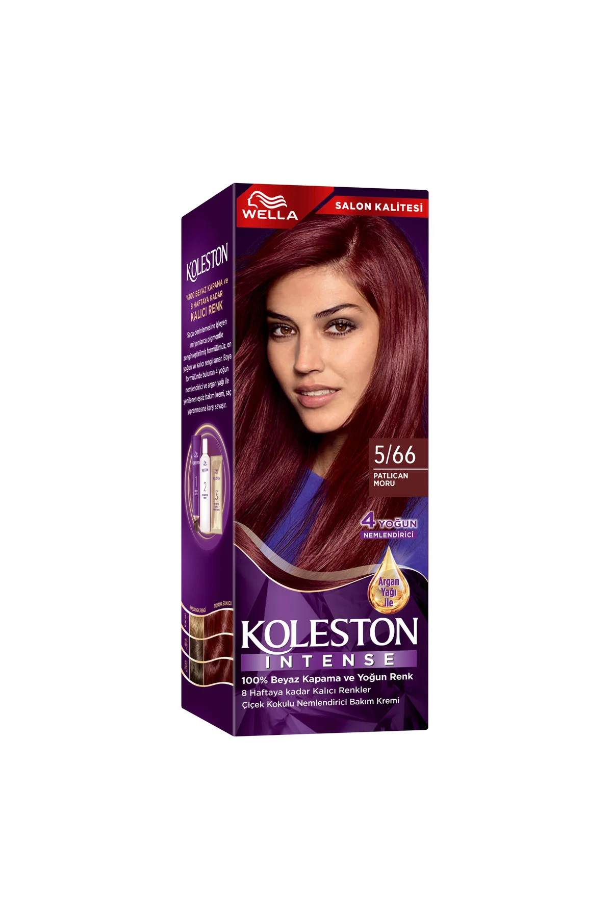 Koleston Intense 5/66 Patlıcan Moru Saç Boyası Koleston Intense 5/66 Patlıcan Moru Saç Boyası