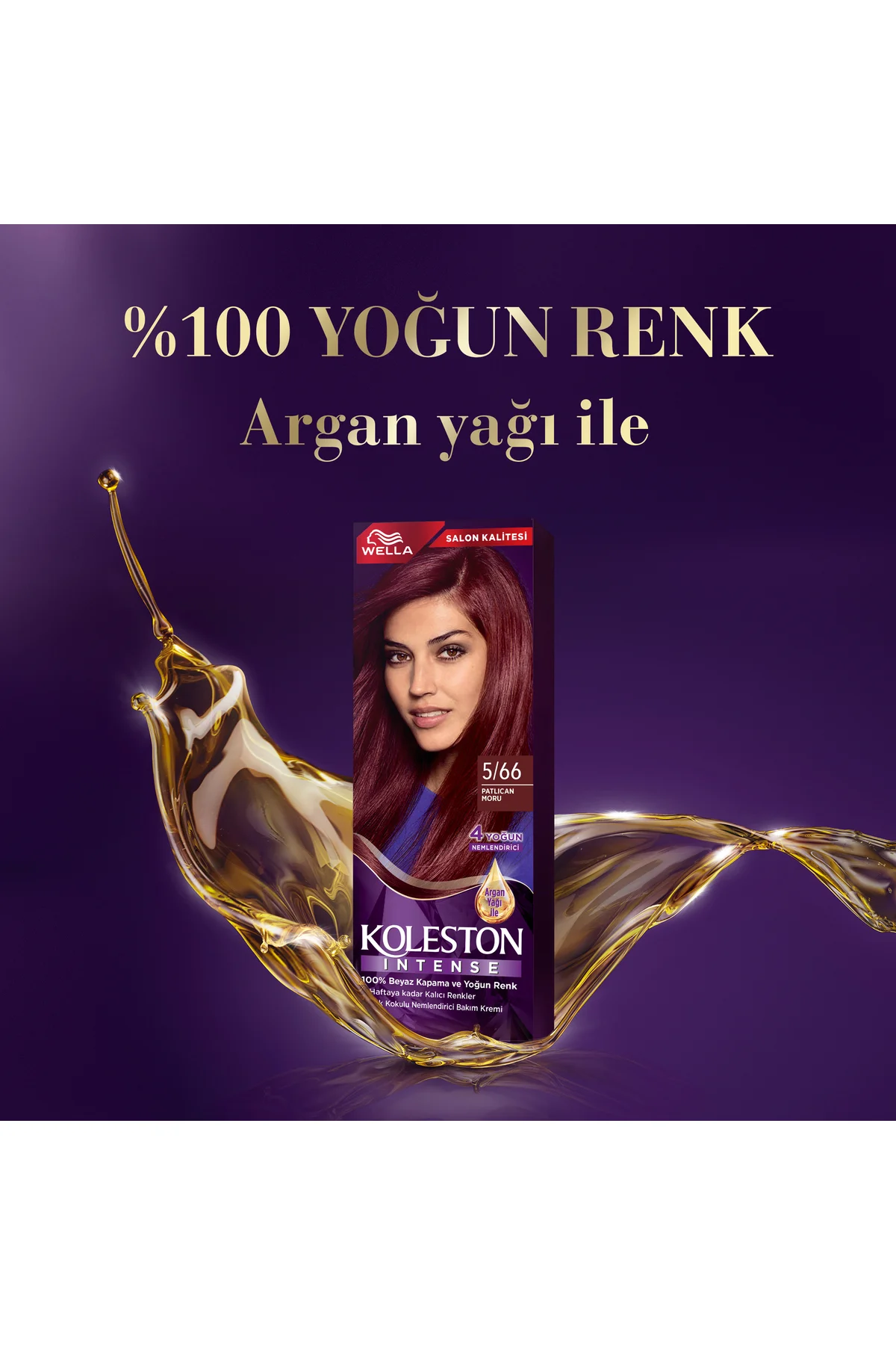 Koleston Intense 5/66 Patlıcan Moru Saç Boyası Koleston Intense 5/66 Patlıcan Moru Saç Boyası