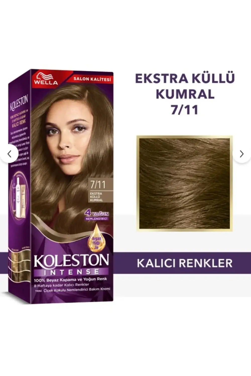 Koleston İntense 7/11 Ekstra Küllü Kumral Saç Boyası