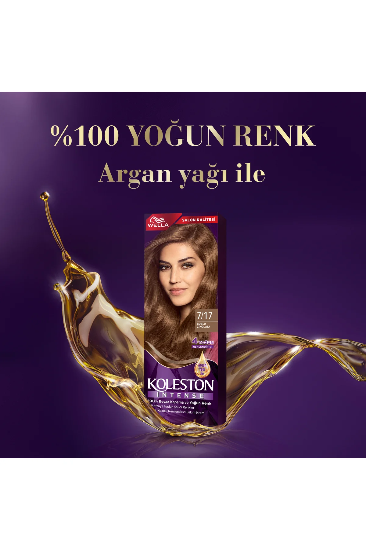 Koleston Intense 7/17 Buzlu Çikolata Saç Boyası