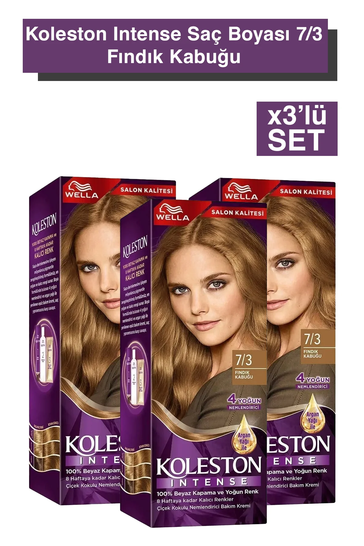 Koleston Intense 7/3 Fındık Kabuğu Saç Boyası X3 Adet Fiyatı, Yorumları ve Özellikleri