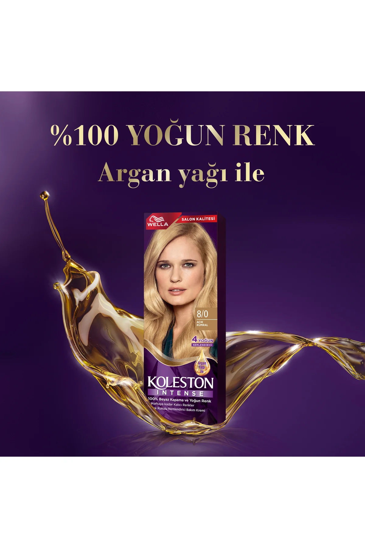 Koleston Intense 8/0 Açık Kumral Saç Boyası