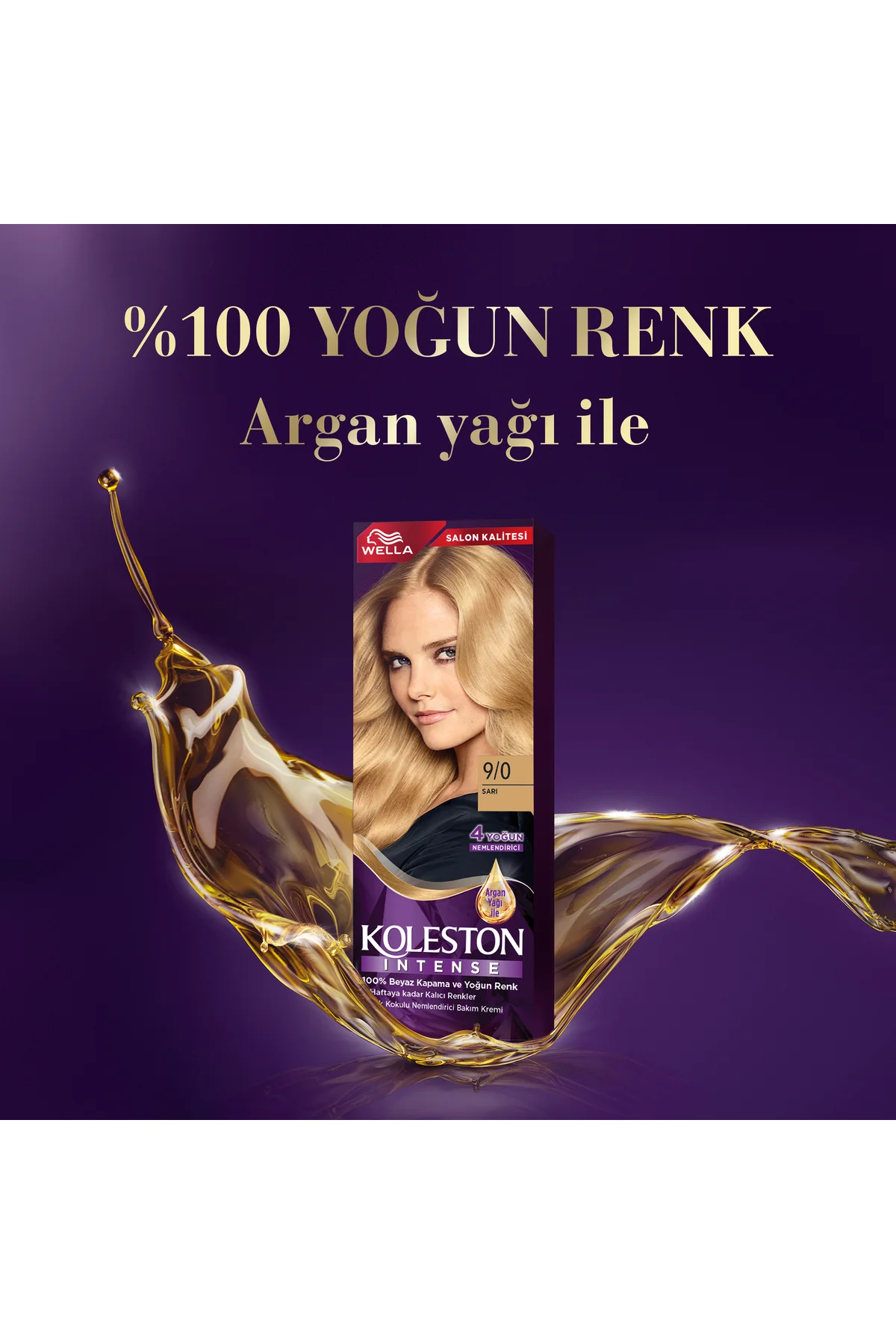 Koleston Intense 9/0 Sarı Saç Boyası