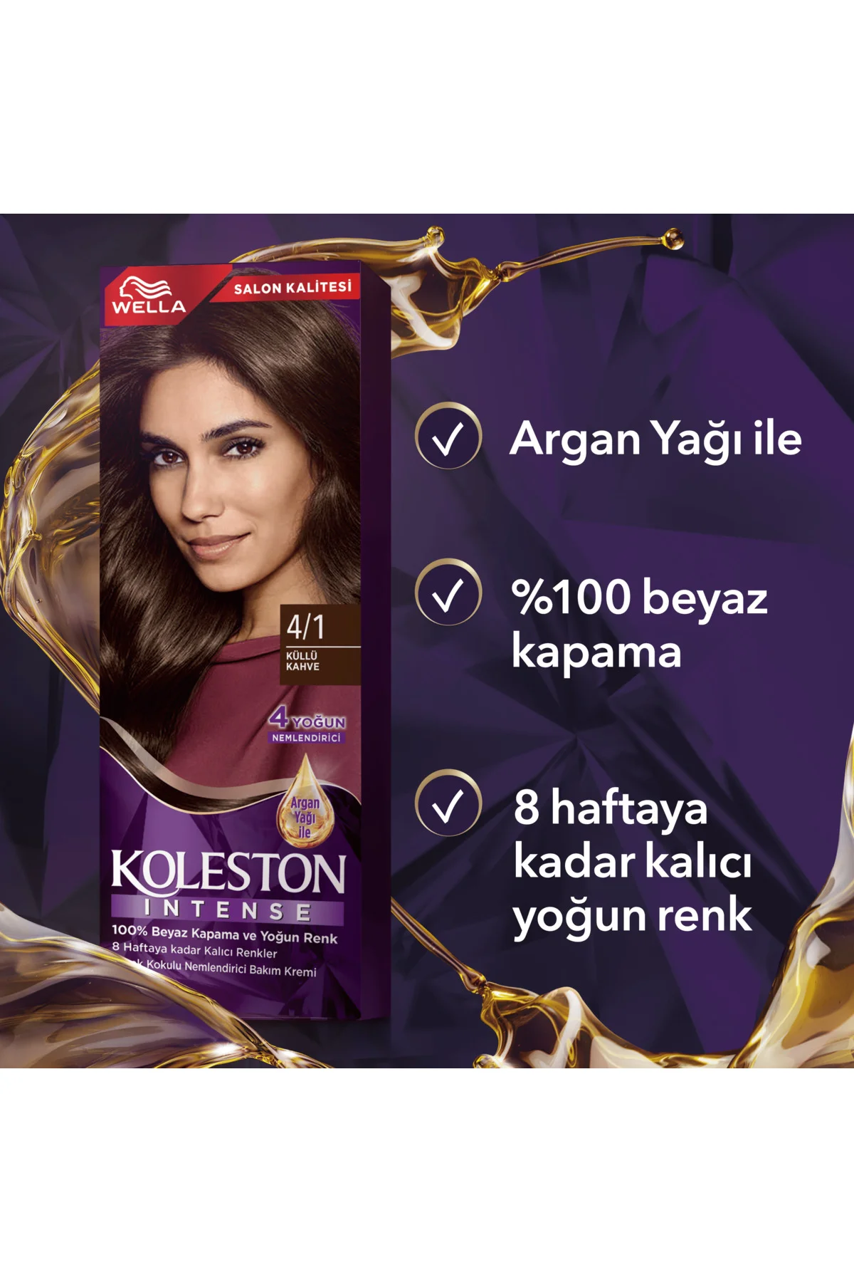 Koleston Intense Saç Boyası 4/1 Küllü Kahve 2x Fiyatı, Yorumları ve Özellikleri