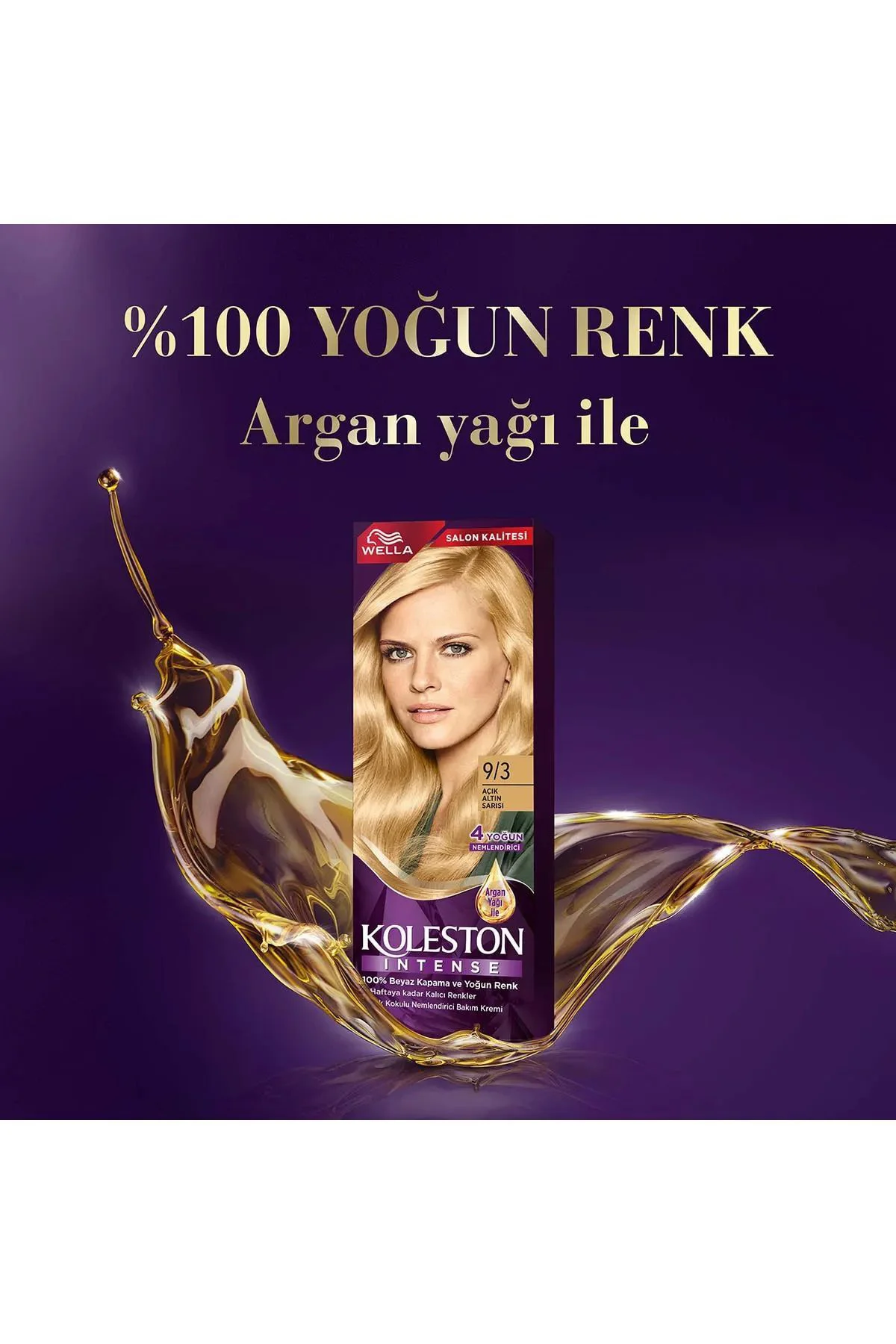 Koleston Intense Saç Boyası 9/3 Açık Altın Sarısı - Salon Kalites