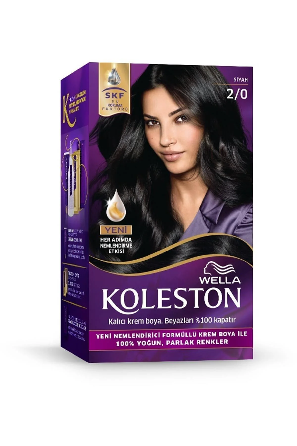 Koleston Kit Saç Boyası 2 0 Siyahı