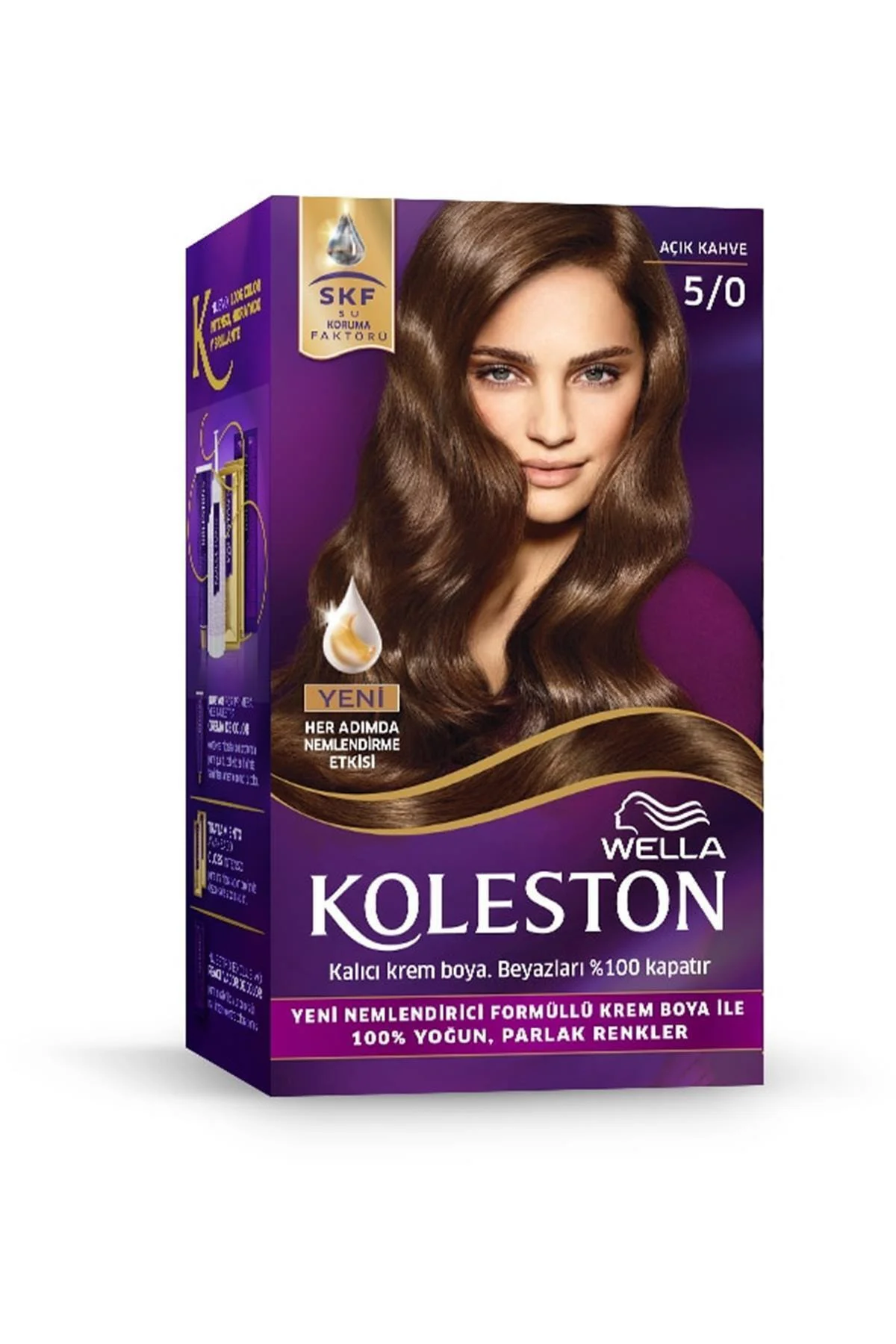 Koleston Kit Saç Boyası 5/0 Açık Kahverengi