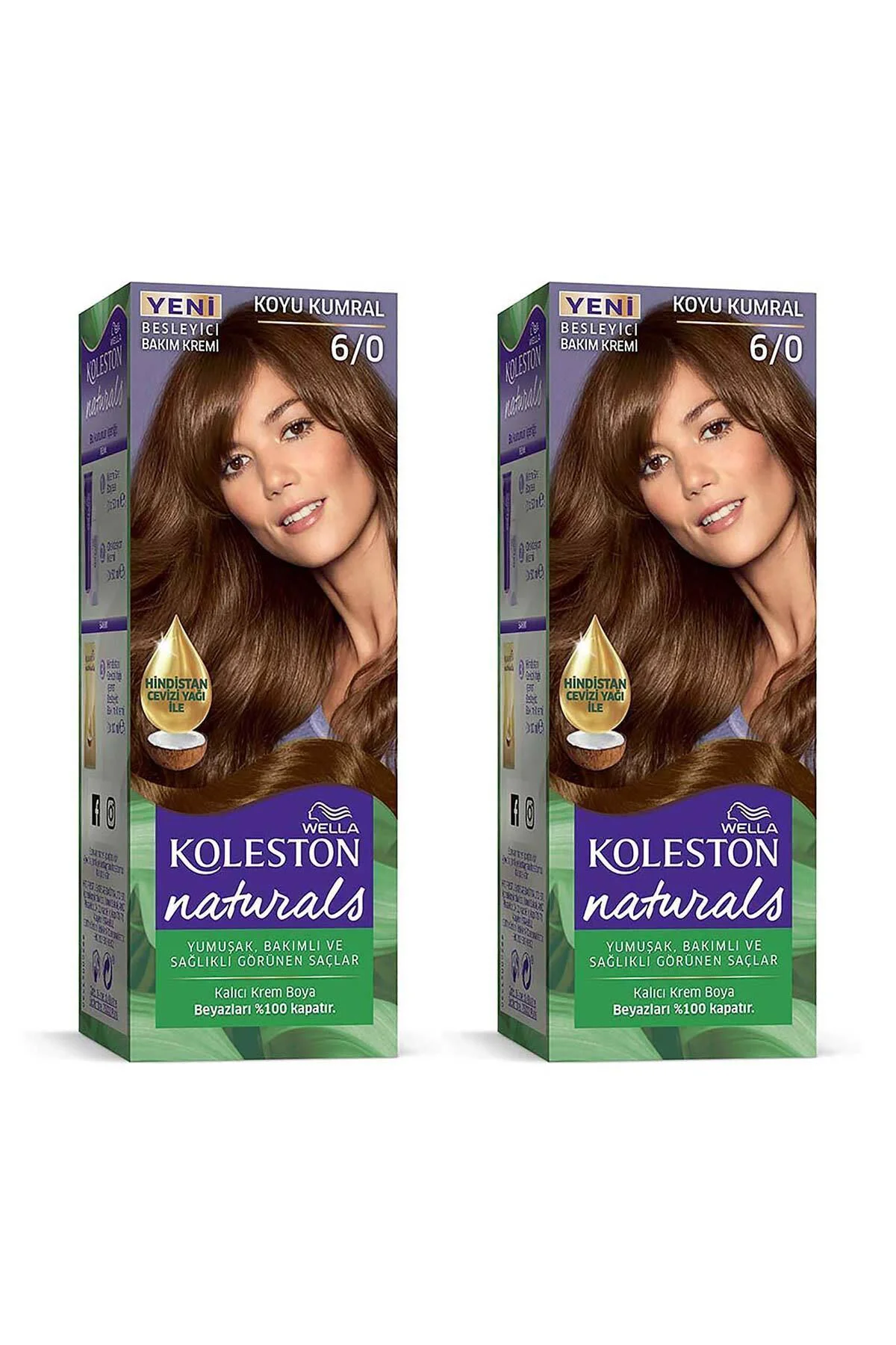 Koleston Naturals 6/0 Koyu Kumral x2 Adet Fiyatı, Yorumları ve Özellikleri