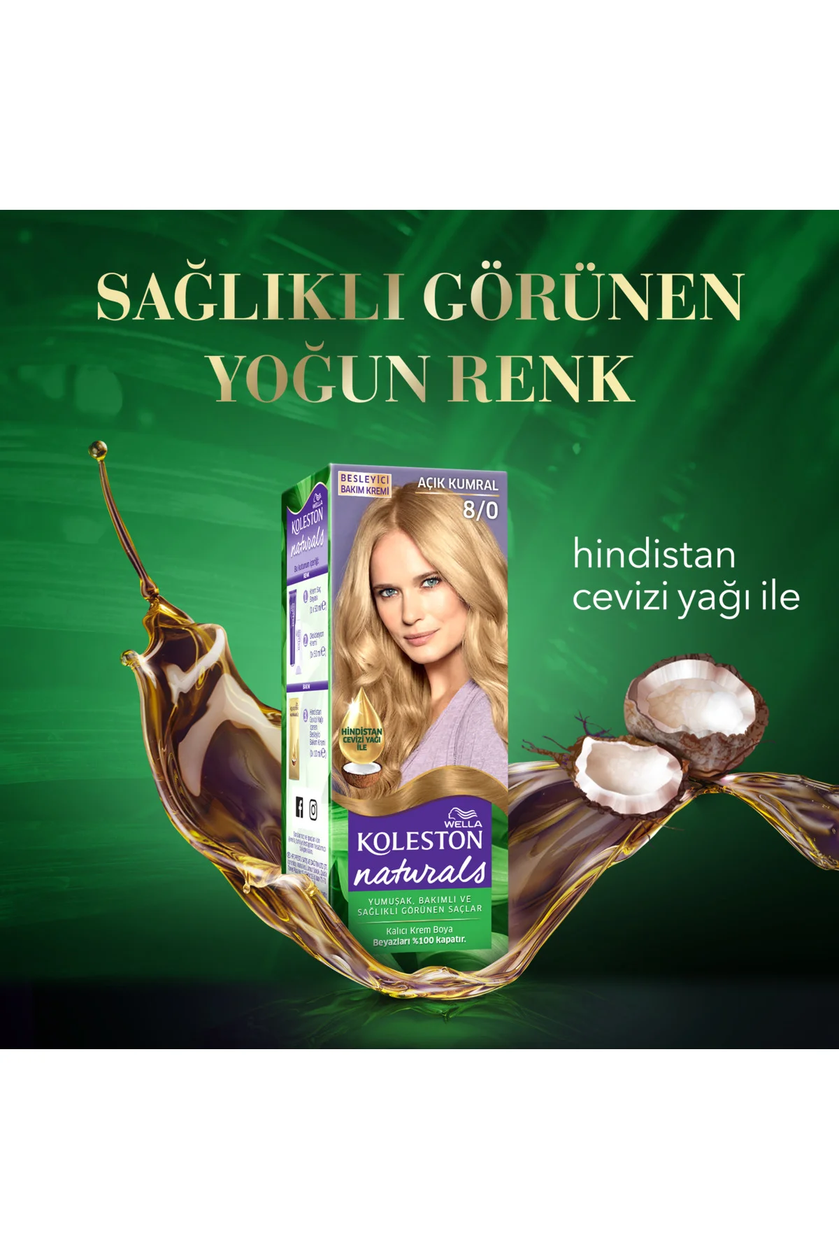 Koleston Naturals 8/0 Açık Kumral Saç Boyası Fiyatı, Yorumları ve Özellikleri