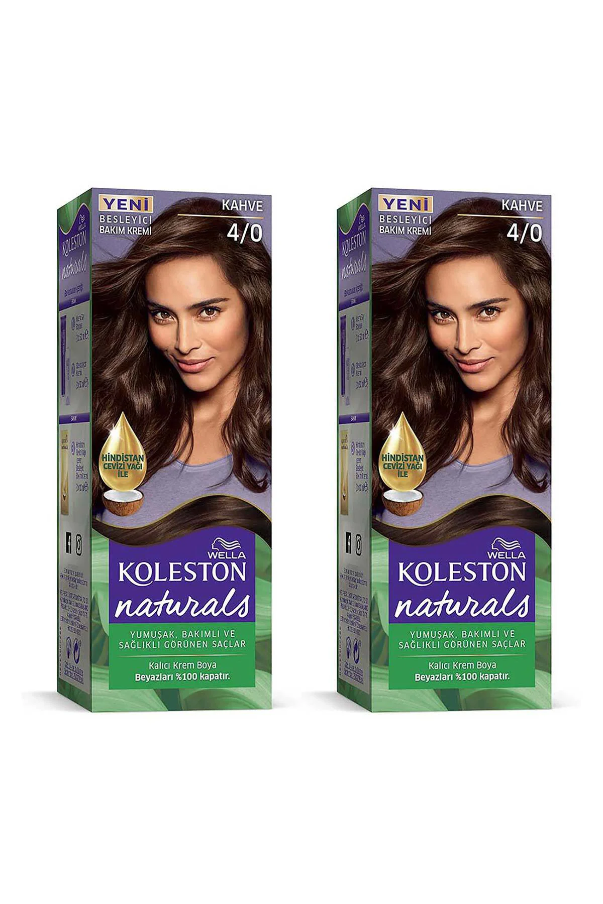 Koleston Naturals Saç Boyası 4/0 Kahve X 2 Adet Fiyatı, Yorumları ve Özellikleri
