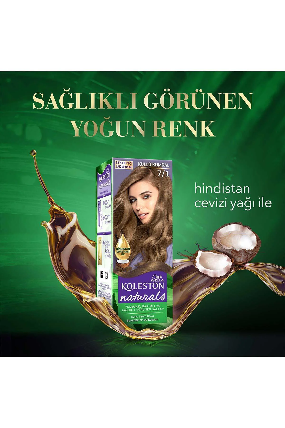Koleston Saç Boyası Naturals 7/1 Küllü Kumral X 2 Adet Fiyatı, Yorumları ve Özellikleri