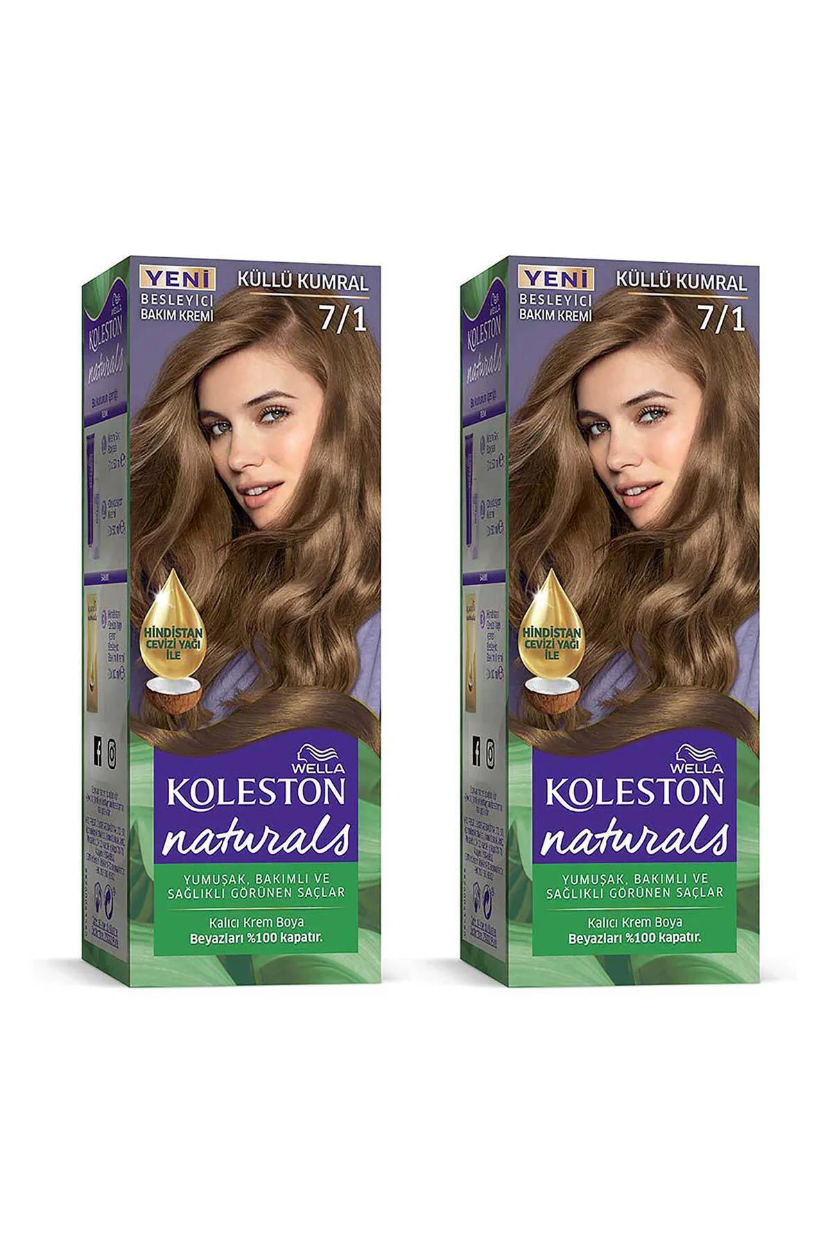 Koleston Saç Boyası Naturals 7/1 Küllü Kumral X 2 Adet Fiyatı, Yorumları ve Özellikleri