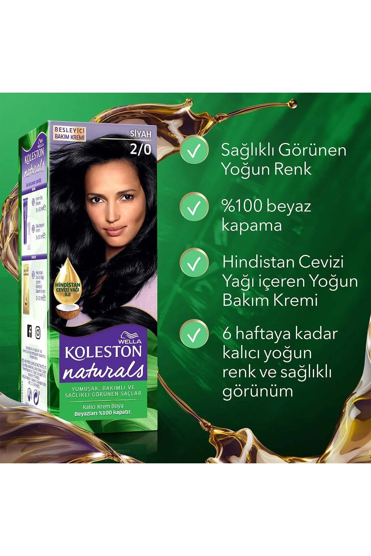 Koleston Saç Boyası Naturals 2/0 Siyah x2 Adet Fiyatı, Yorumları ve Özellikleri