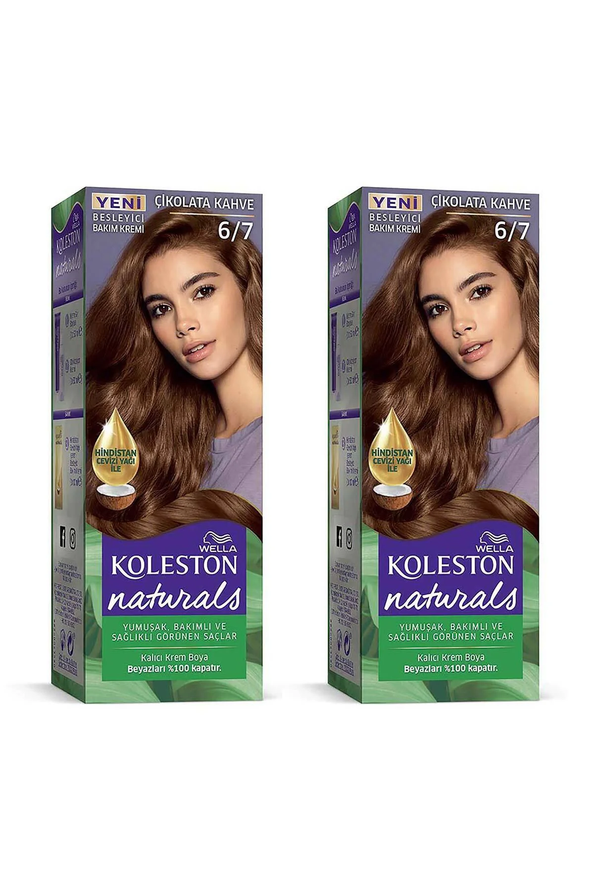 Koleston Saç Boyası Naturals 6/7 Çikolata Kahve x 2 Adet Fiyatı, Yorumları ve Özellikleri