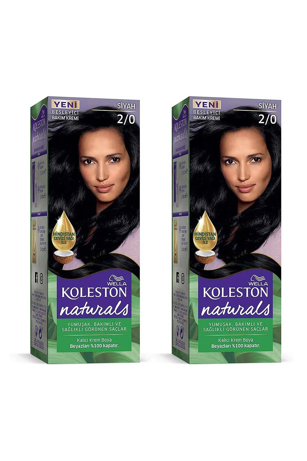 Koleston Saç Boyası Naturals 2/0 Siyah x2 Adet Fiyatı, Yorumları ve Özellikleri