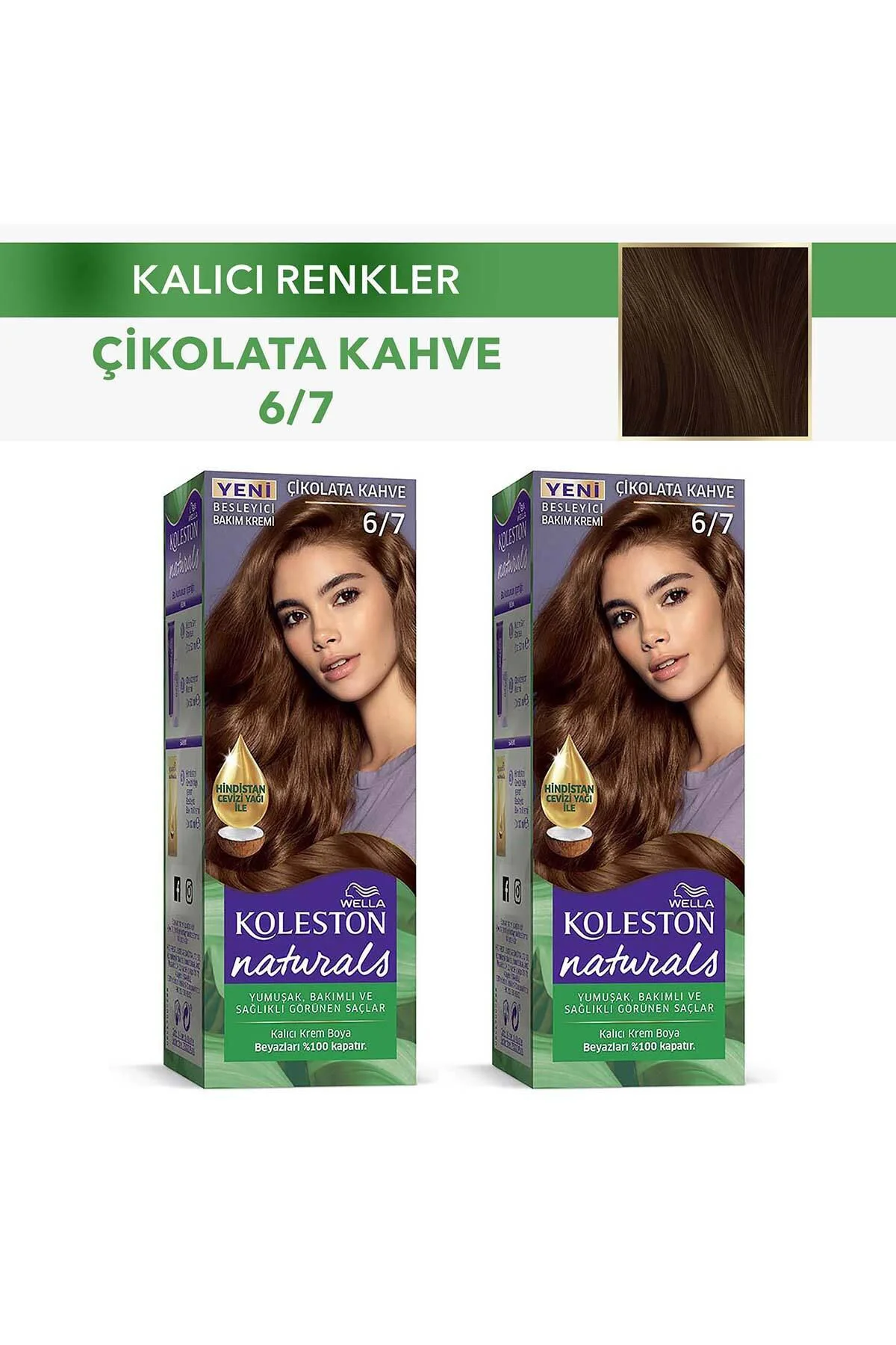 Koleston Saç Boyası Naturals 6/7 Çikolata Kahve x 2 Adet Fiyatı, Yorumları ve Özellikleri