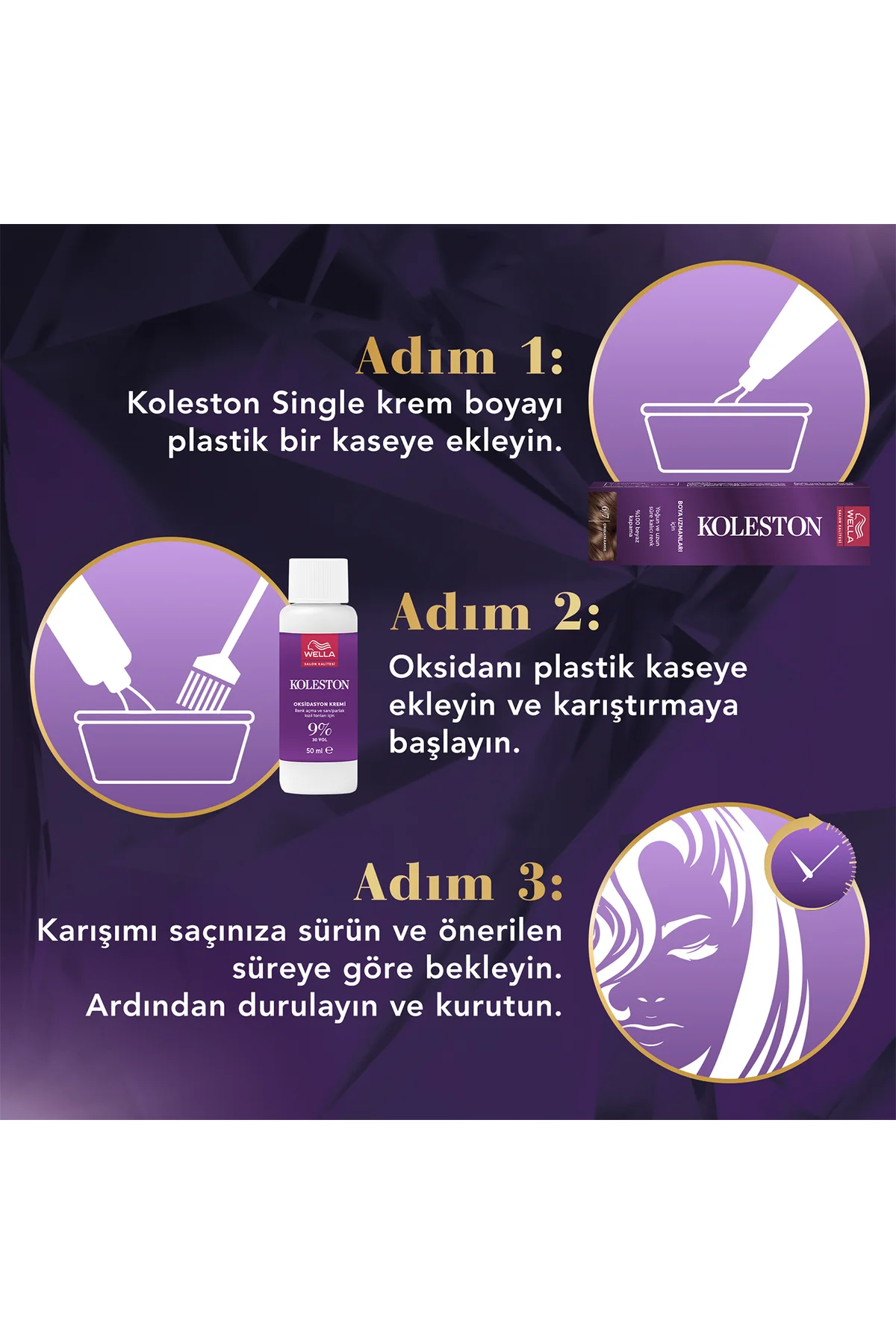 Koleston Single Tüp Saç Boyası 6/4 Kızıl Bakır
