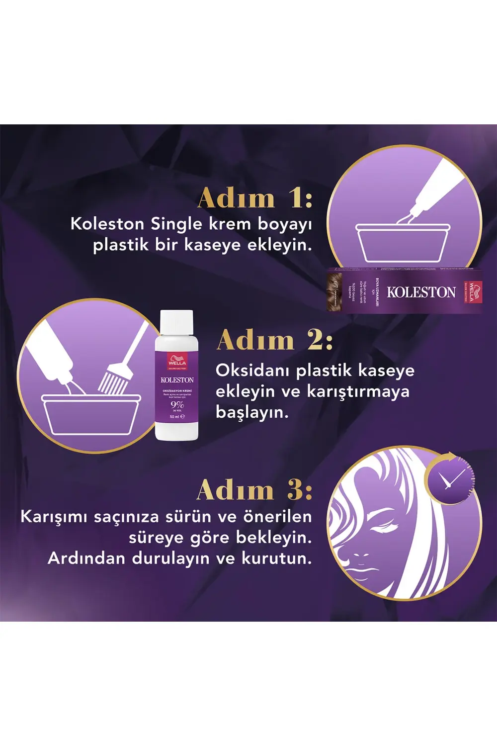 Koleston Single Tüp Boya 7/3 Fındık Kabuğu