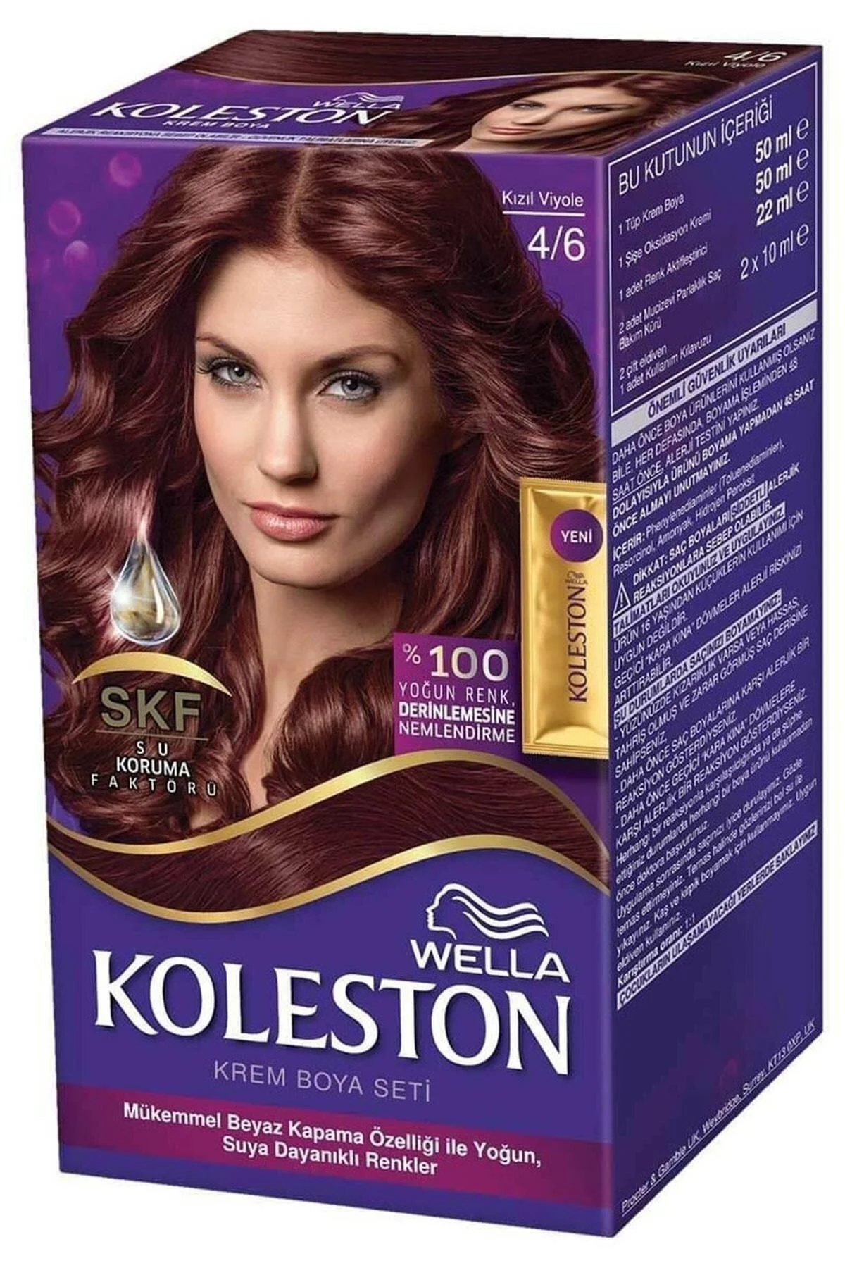 Koleston Süper Saç Boyası Kızıl Viyole 4/6 50 Ml Kategori: Saç Bo