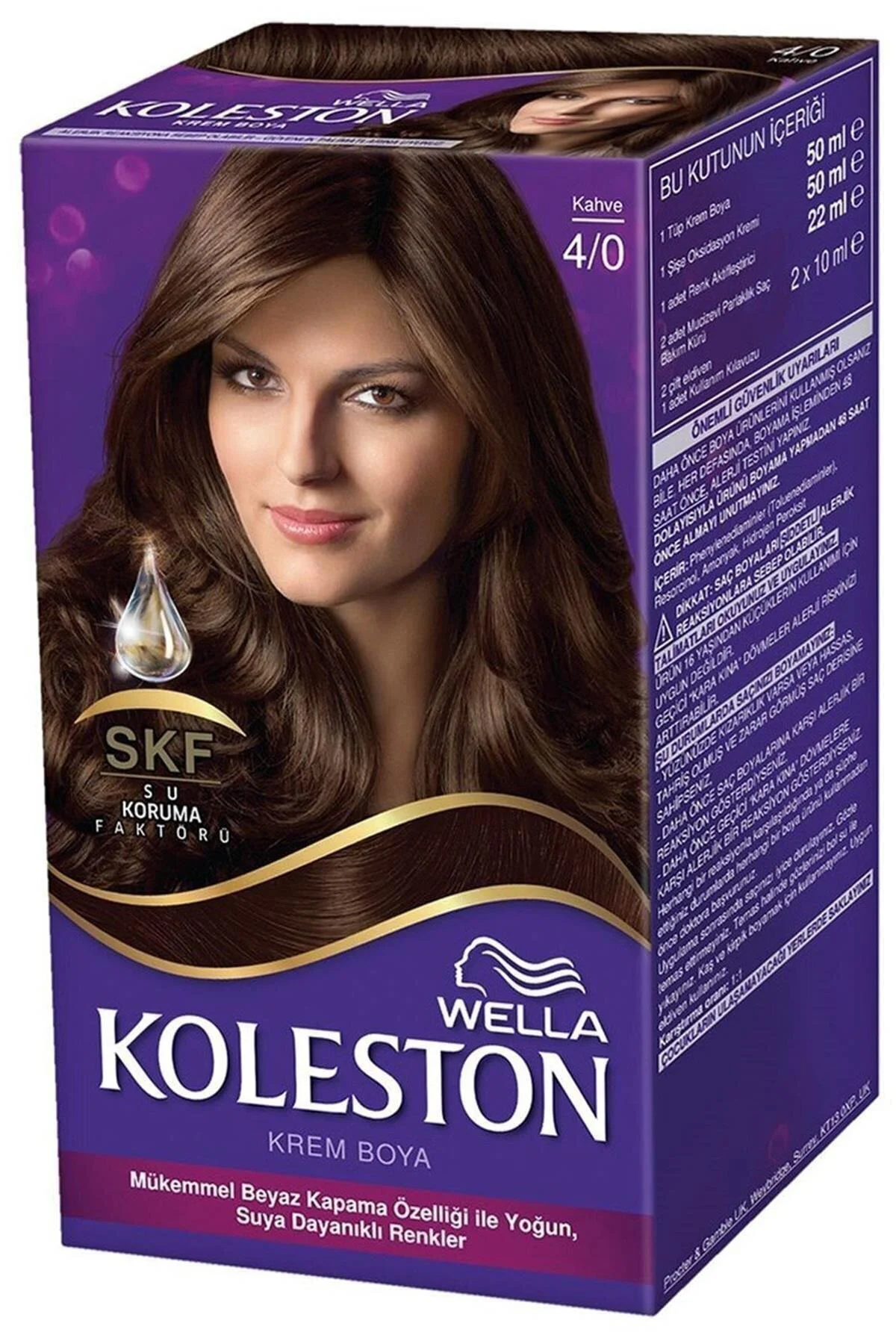 Koleston Süper Saç Boyası Kahve 4/0 50 Ml Kategori: Saç Boyası