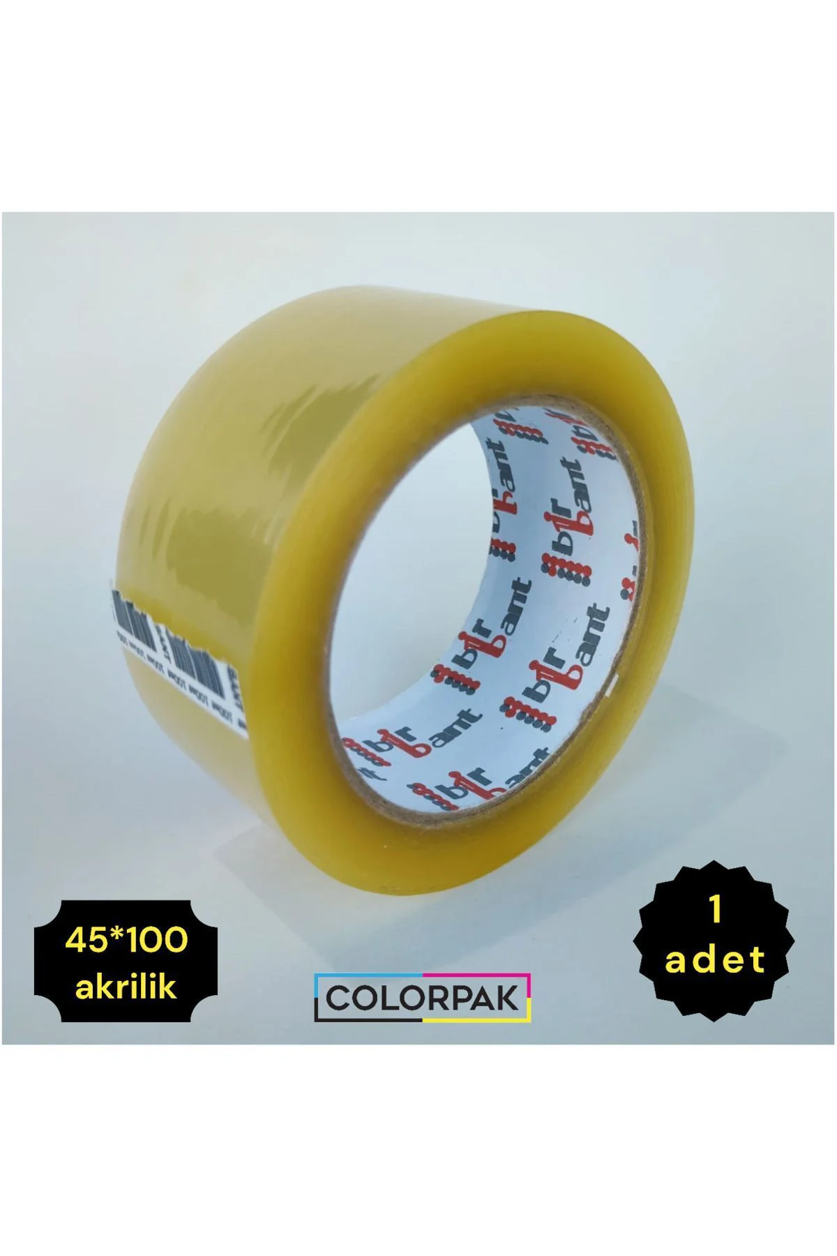 Koli Bandı (45MM*100METRE) Akrilik (1 ADET) Şeffaf, Yüksek Kalite