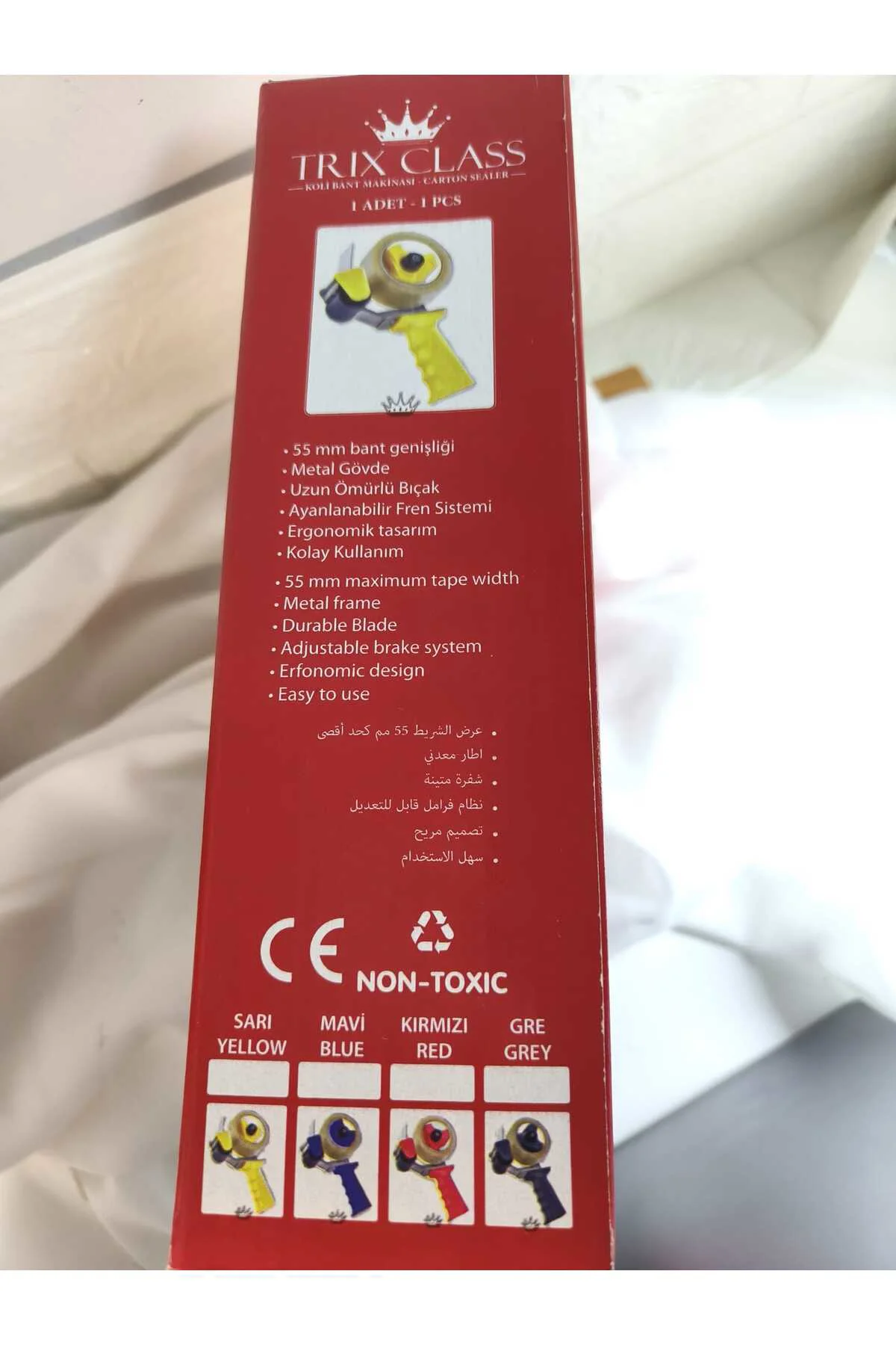 Koli Bant Kesici Makine Şık Tasarımlı Fonksiyonel Ürün