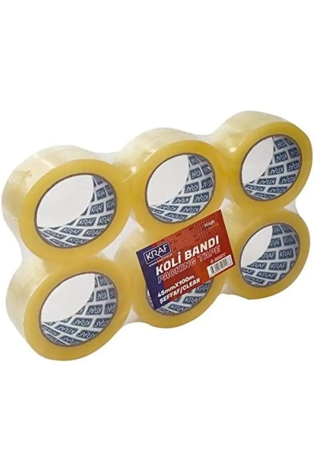 Koli Şeffaf 45Cmx100M 6 Lı Paket 1185222