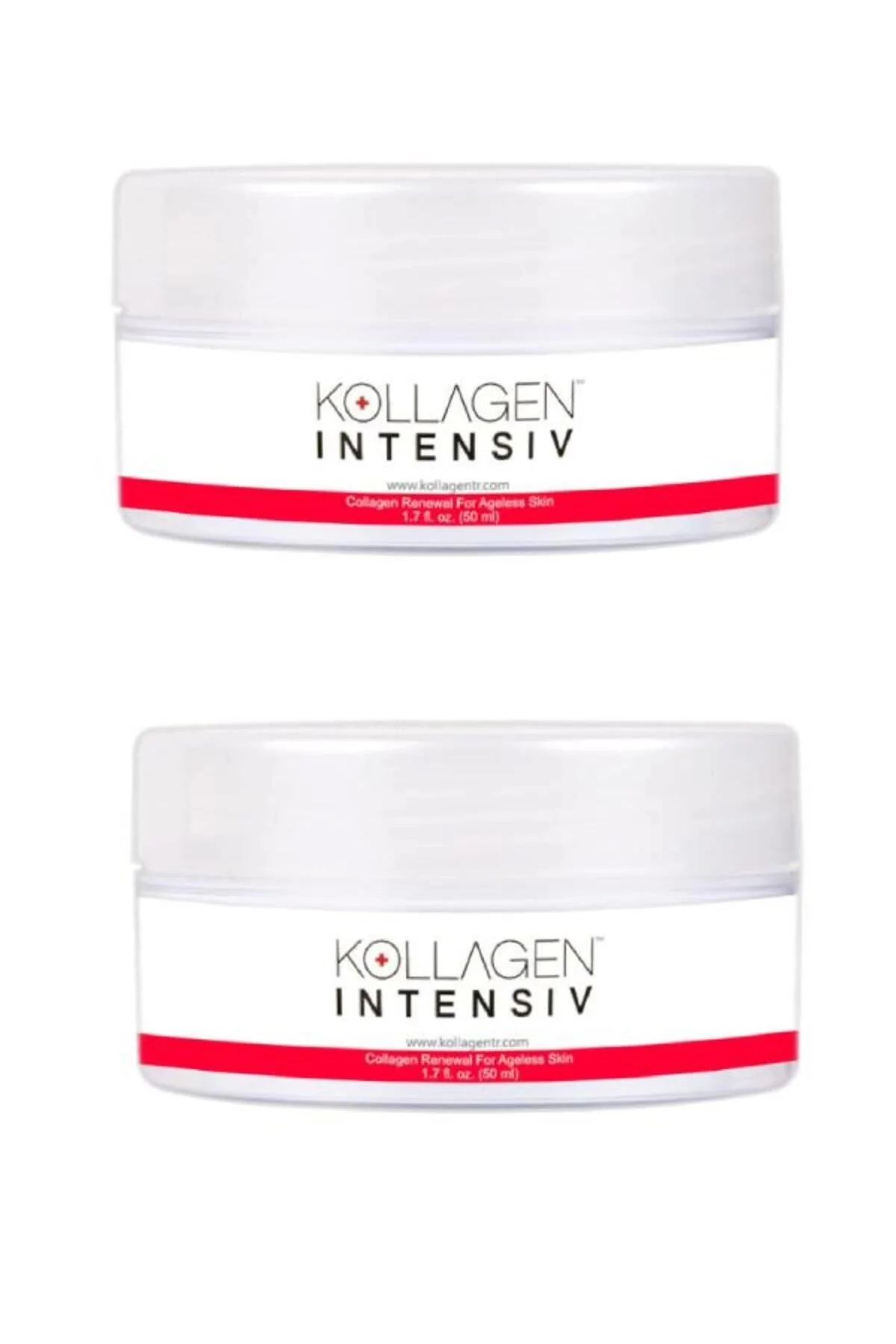 Kollagen Intensiv Kırışıklık Karşıtı Bakım Kremi 50ml x 2 - Zamana Meydan Okuyan Cilt Bakımı
