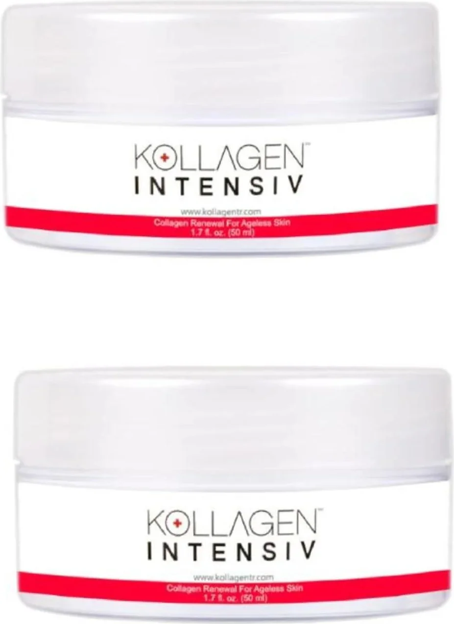 Kollajen Yoğun Zamana Karşı Bakım Kremi 50 ml x 2 Adet - Cilt Yenileyici