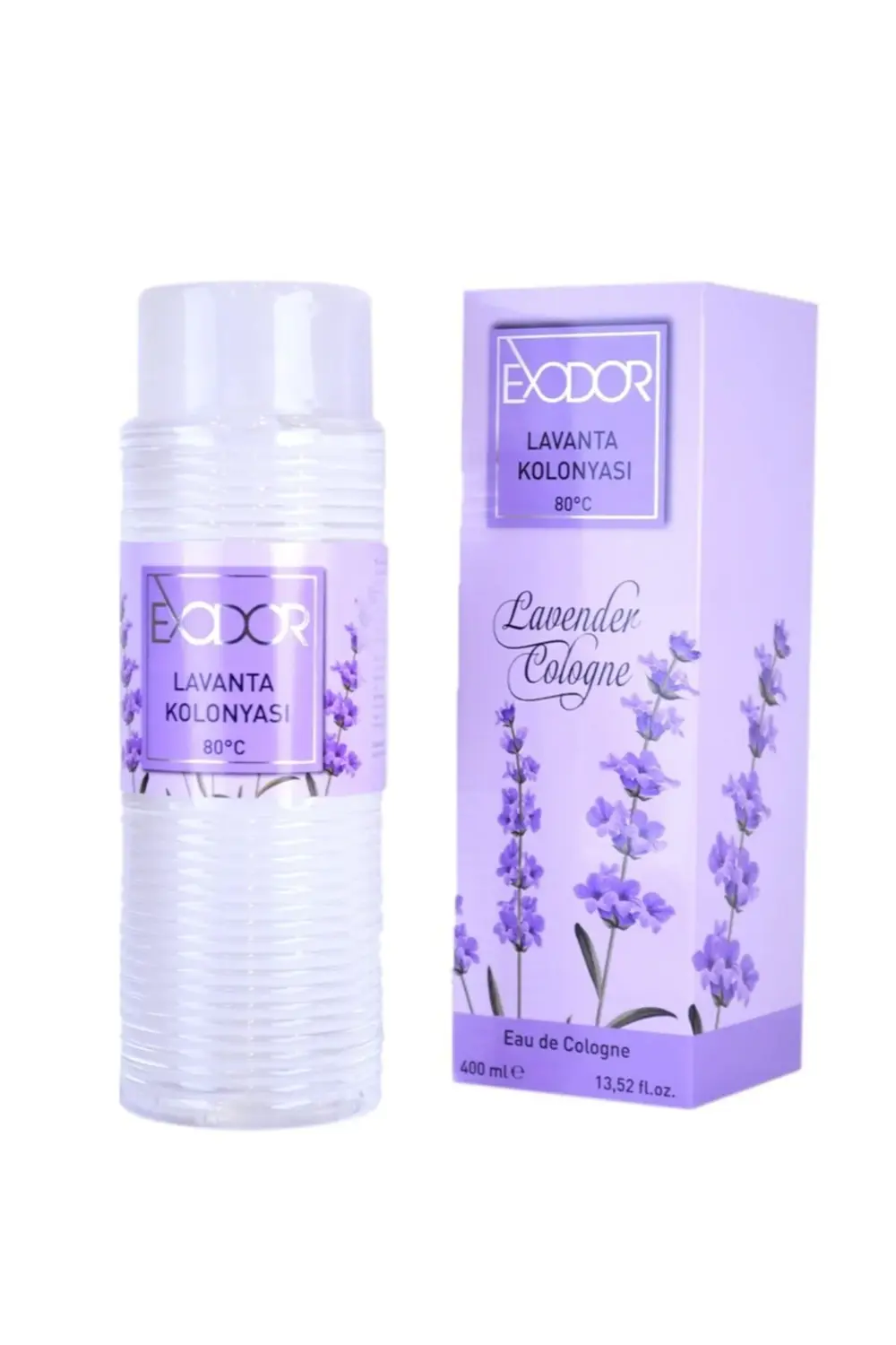 Kolonya Lavanta Plastik Şişe 400 Ml 80 Derece