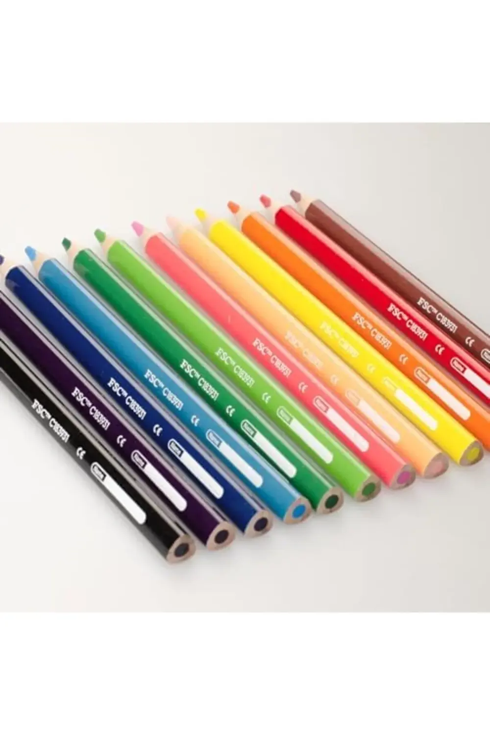 Kolores, boyama kalemi 3-kant kalemtıraş, 12 renk 1174074