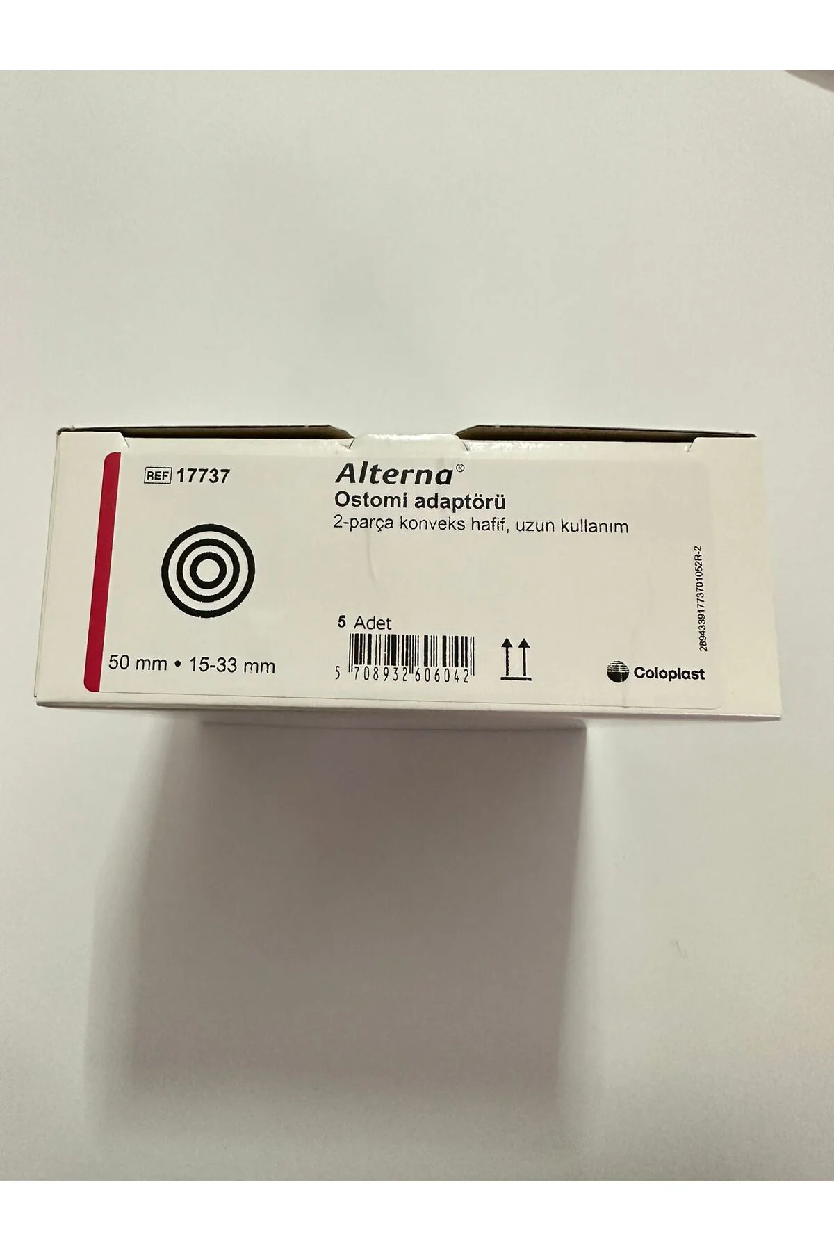 Kolostomi Adaptörü Konveks 50mm . 15-33mm 5 Adet 17737 (sadece Adaptör) Fiyatı, Yorumları ve Özellikleri