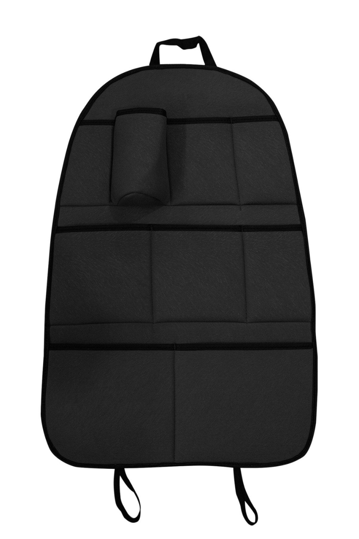 Jet Garaj Koltuk Arkasi Orgaznier Premium Lüks Taytüyü Kumaş - Siyah