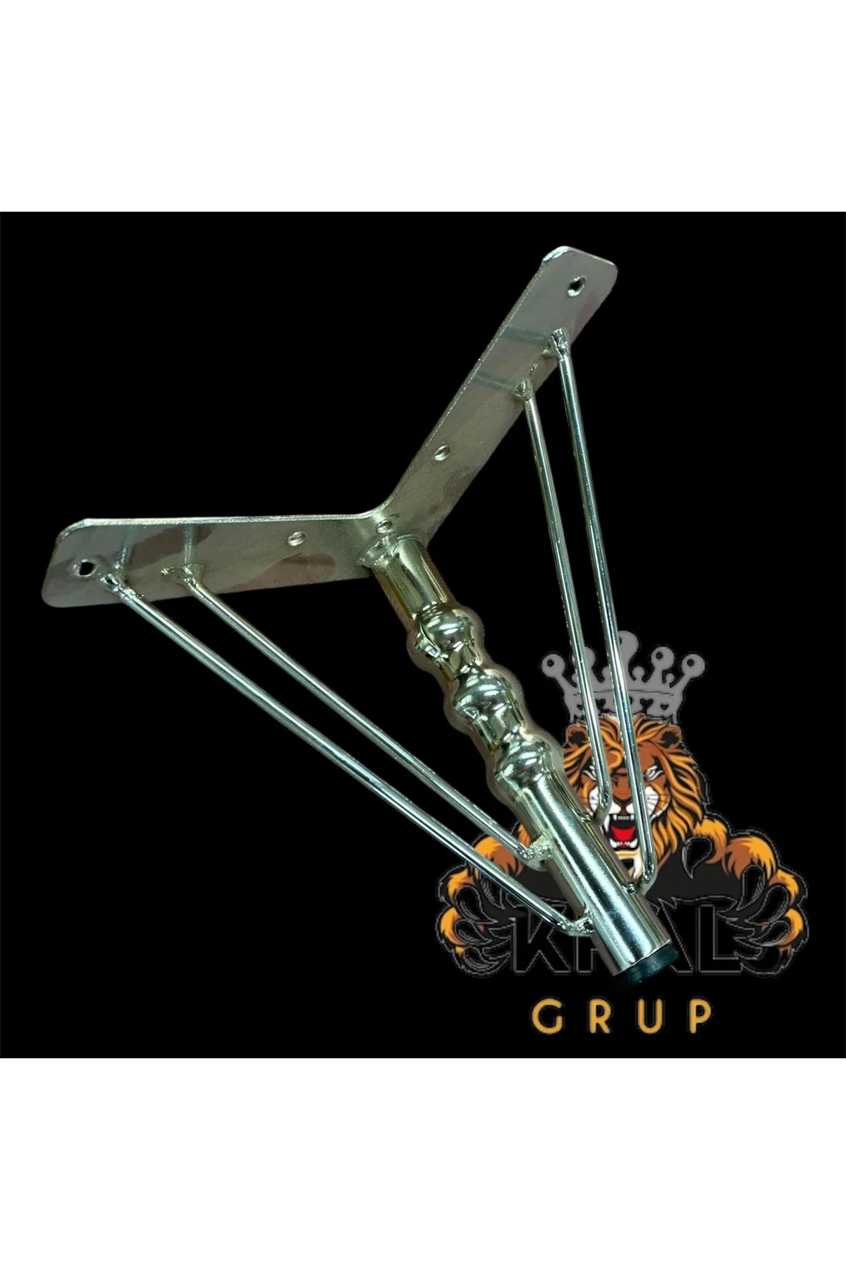 KOLTUK AYAĞI, KANEPE AYAĞI, BAZA AYAĞI, Şişirme MetaL Ayak, 4 Ade