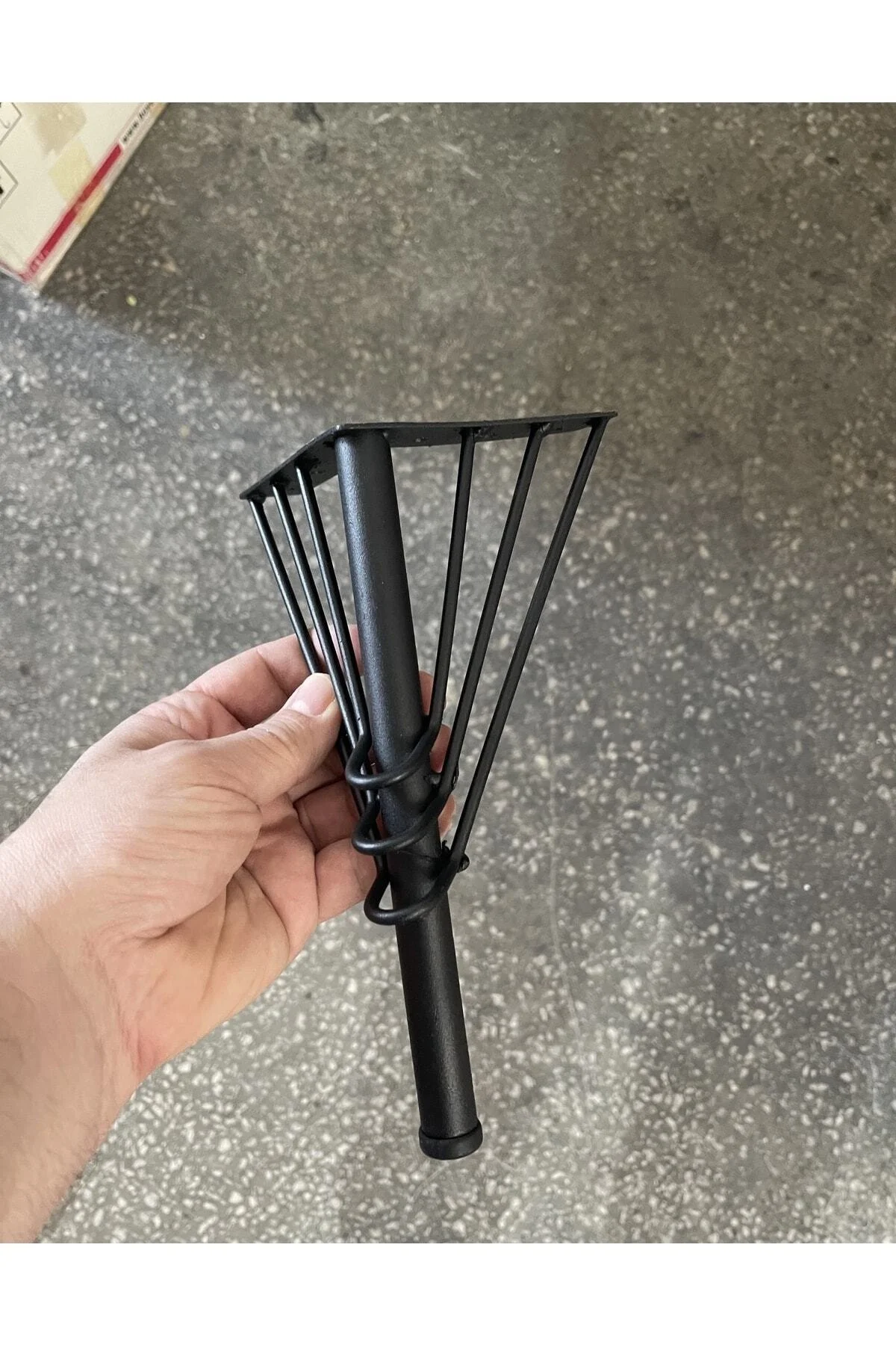 Koltuk, Kanepe, Baza, Mobilya Ayağı Demir 15cm Siyah