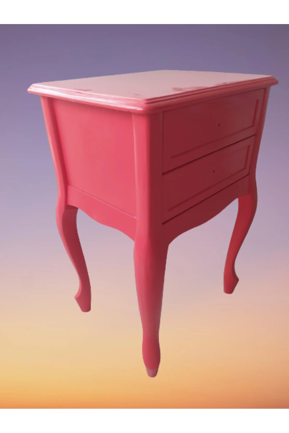 Komodin 18444 Klasik Model Kayın Aslan Ayak Pembe Renk Porselen kulp El Yapımı Komodin 18444 Klasik Model Kayın Aslan Ayak Pembe Renk Porselen kulp El Yapımı - Görsel 6