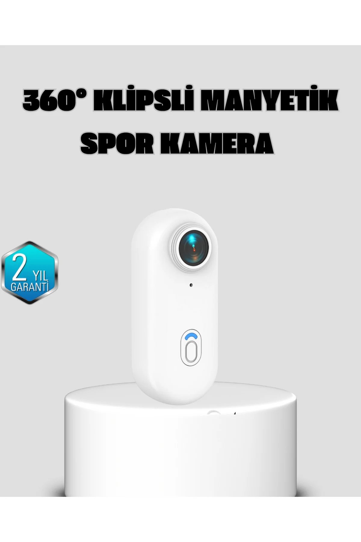 Kompakt 1080P Aksiyon Kamerası Suya Dayanıklı WiFi ve 120° Geniş Açı