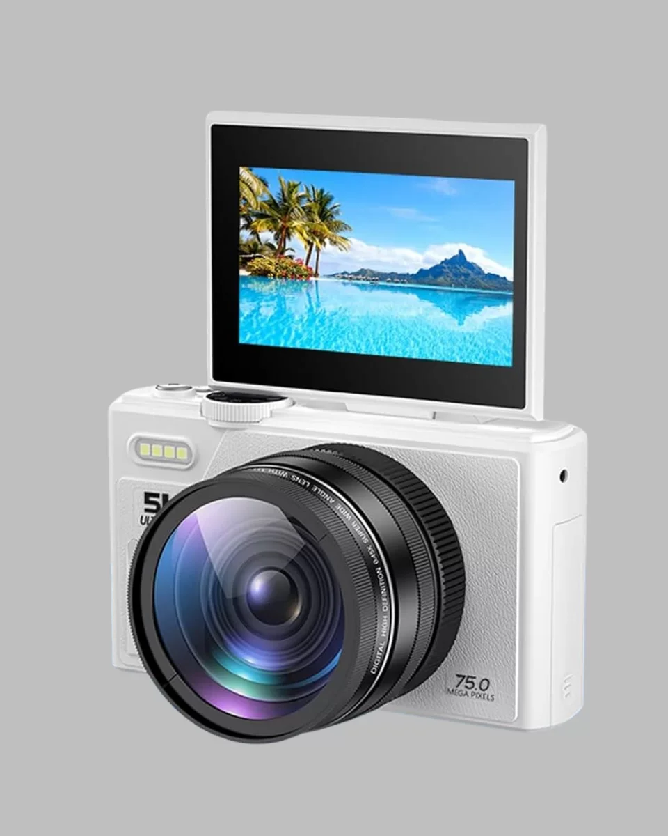 Kompakt Dijital Fotoğraf Makinesi - 18X Dijital Zoom ve 4K Video Çekimi