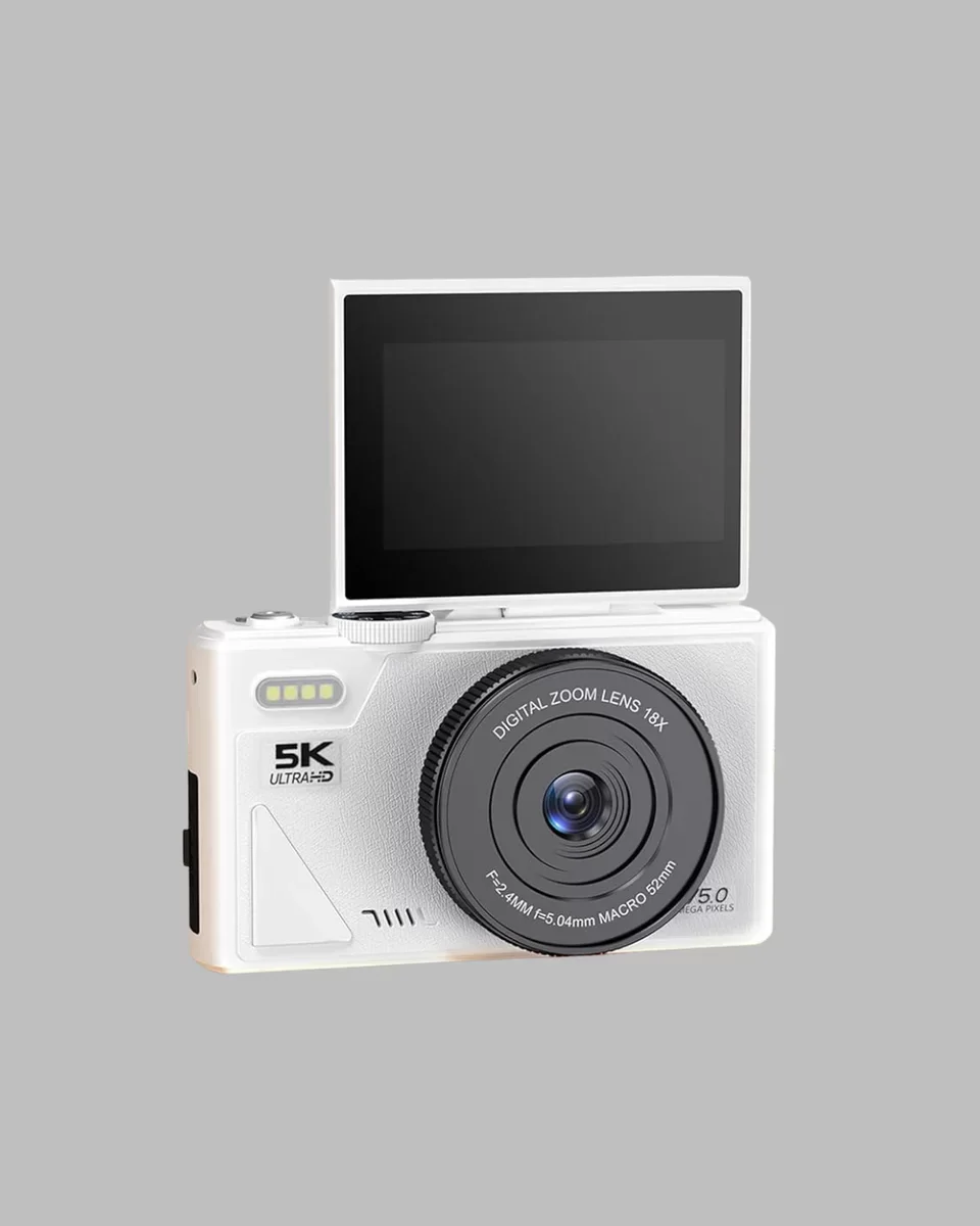 Kompakt Dijital Fotoğraf Makinesi - 18X Dijital Zoom ve 4K Video Çekimi