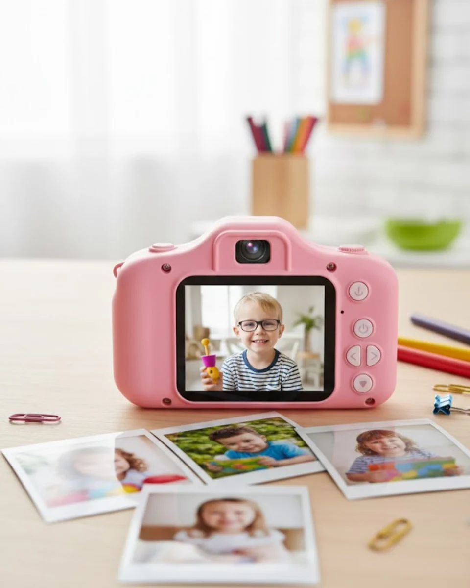 Kompakt Dijital Kamera HD Video ve Fotoğraf Kayıt Özellikli USB Şarjlı Mini Kamera