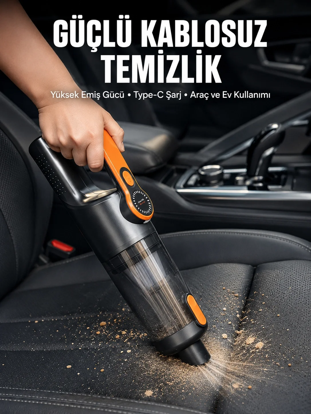 Kompakt Kablosuz Süpürge Güçlü Çekiş ve Düşük Ses Seviyesi Fiyatı, Yorumları ve Özellikleri