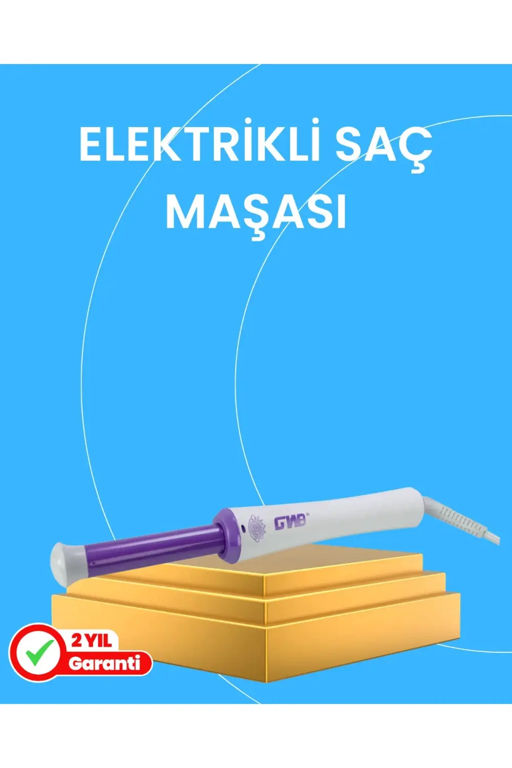 Kompakt Seyahat Tipi Saç Maşası – Parlak ve Sağlıklı Bukleler