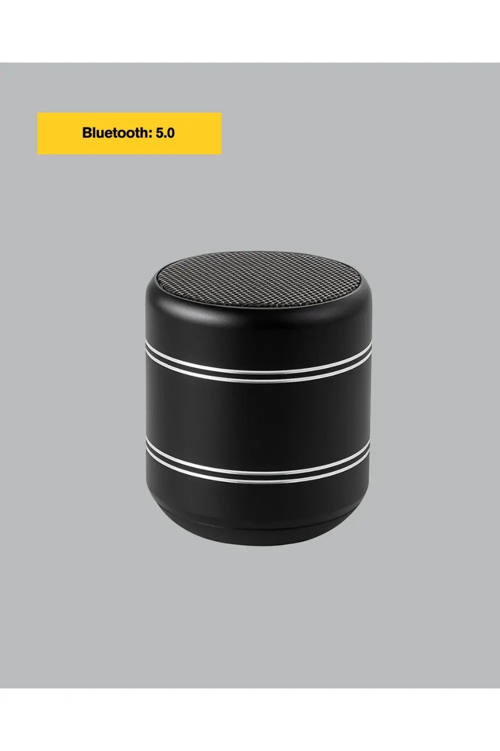 Kompakt Silindir Metal Bluetooth Hoparlör 400 mAh Uzun Pil TWS De