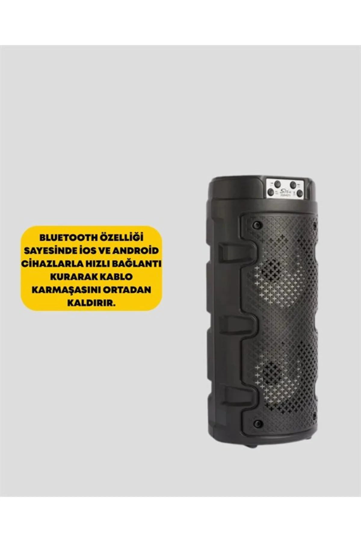Kompakt Tasarım, Yüksek Ses Performansı – Çoklu Giriş Seçenekli Kablosuz Hoparlör (bluetooth, Usb, Sd Kart, Aux) Fiyatı, Yorumları ve Özellikleri