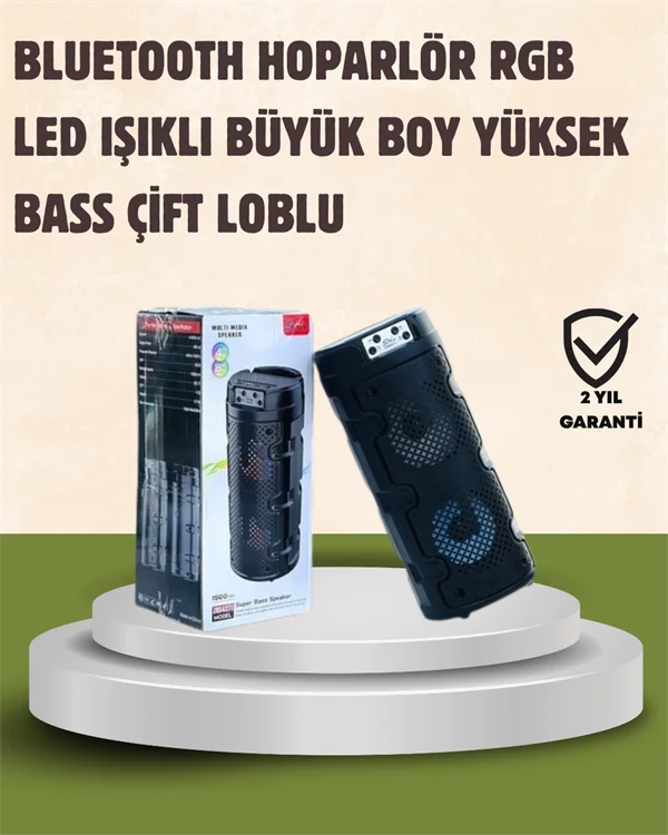 Kompakt Tasarım, Yüksek Ses Performansı – Çoklu Giriş Seçenekli Kablosuz Hoparlör (Bluetooth, USB, SD Kart, AUX) Kompakt Tasarım, Yüksek Ses Performansı – Çoklu Giriş Seçenekli Kablosuz Hoparlör (Bluetooth, USB, SD Kart, AUX)
