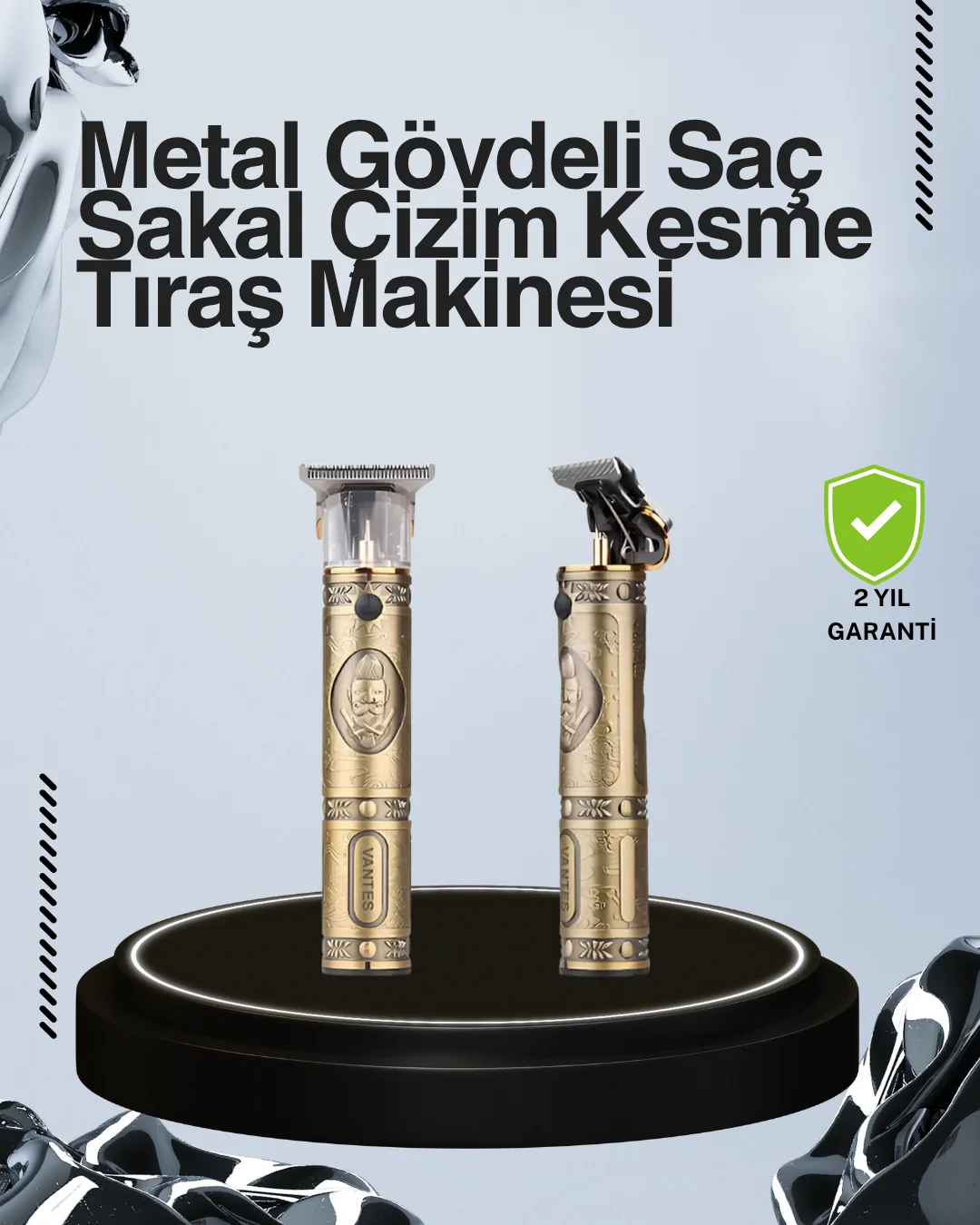 Kompakt Tasarımlı, Uzun Pil Ömürlü Saç Sakal Kesme Makinesi Kompakt Tasarımlı, Uzun Pil Ömürlü Saç Sakal Kesme Makinesi