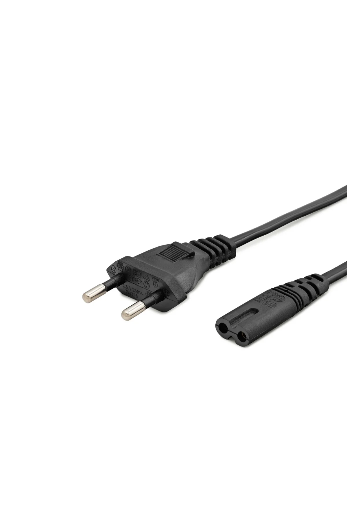Kompakt Teyp Güç Kablosu 1 Metre 500W C7 Uyumlu Kompakt Teyp Güç Kablosu 1 Metre 500W C7 Uyumlu